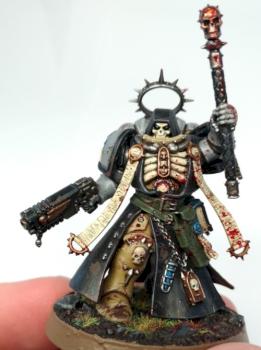 Space marine Primaris Chaplain by Smileyfist