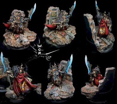 Constantin Valdor Captain General of the Legio Custodes by CroWarGamePainting