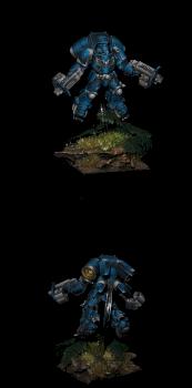 Primaris Space Marine by FartOfWar