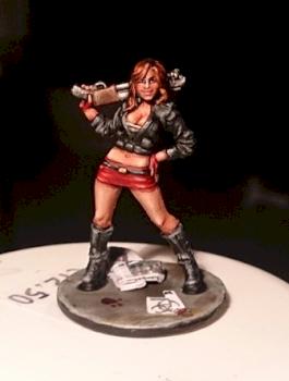 Lea - Zombicide Survivor by jambeautiste