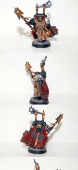 Dark Vengeance SM Dark Angels Interrogator Chaplain Seraphicus 1 by Brush of War Studio