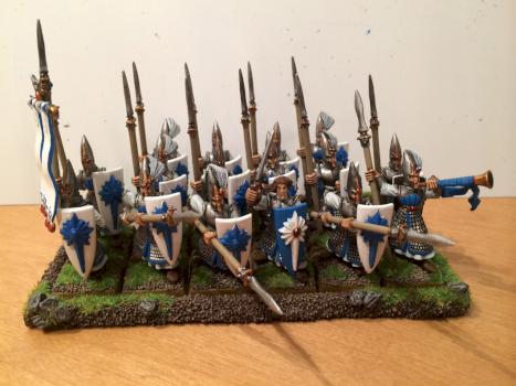 High Elves Spearmen by Mojo77