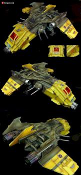 Fire Raptor Gunship - Red Scorpions by fantasygames.com.pl