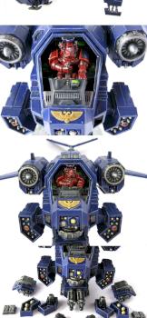 Space Marine Stormtalon 2 by Brush of War Studio