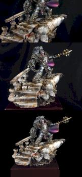 Horus Lupercal Warmaster of Chaos Sons of Horus Primarch by lilloser