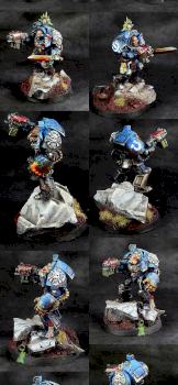 Space Marine Terminators from Black Reach Box by Demihuman