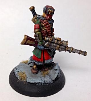 Khador Widowmaker Unit Commander by Primerjohn