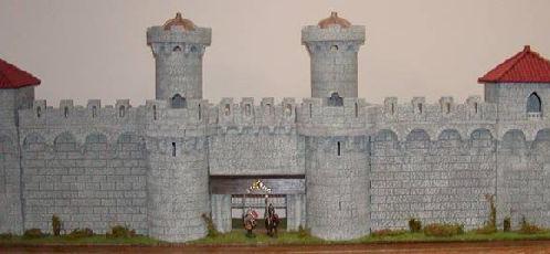 Castle Main Gate Wall by jahecker