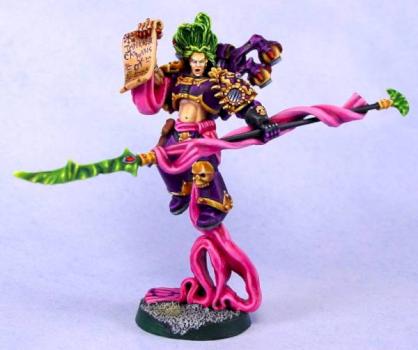 Slaanesh Sorcerer by Commander Y