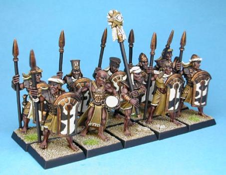 Asar spearmen unit by EricRoof