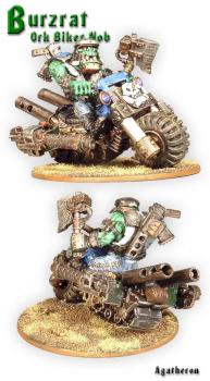 Burzrat, Ork Biker Nob by Agatheron