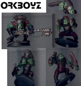 ork boyz by xzantrax