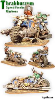 Ork Speed Freeks Warboss take 2 by Agatheron