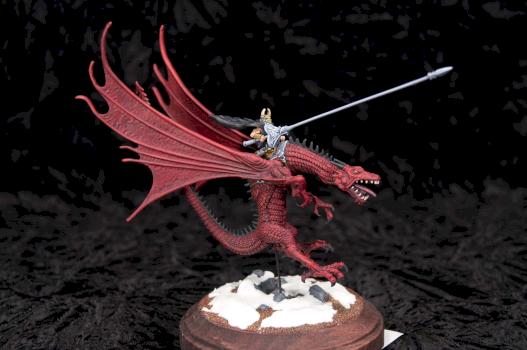 Red Dragon of Krynn by macharius