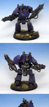 Alpha Legion Pre Heresy Dreadnought 2 by Wickedcarrot