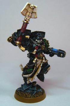 Dark Angels Chaplain w Jump Pack by tenebrius