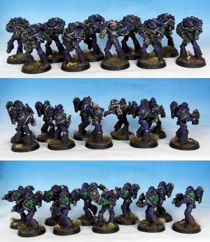 Alpha Legion Pre Heresy Sternguard Veterans by Wickedcarrot