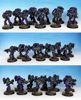 Alpha Legion Pre Heresy Tactical Squad 1 by Wickedcarrot