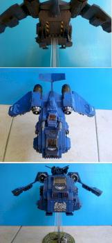 Ultramarines Stormraven Gunship by DioX