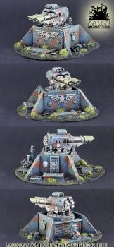 Space Marines Sentry Turret with Heavy Bolter by dargo000