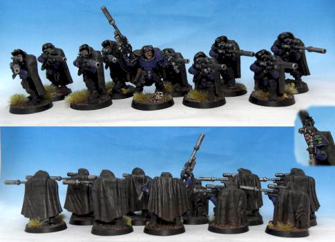 Alpha Legion Pre Heresy Sniper Scouts Squad by Wickedcarrot