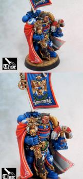 Ultramarines Captain Sicarius by Thor-Modelling