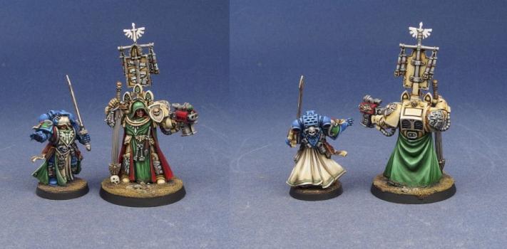 Dark Angels Belial & Librarian by Toffgd