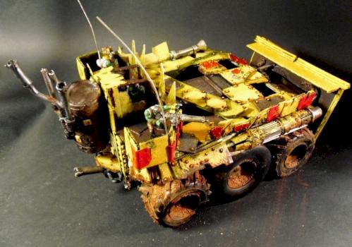 Scratchbuilt Ork Gorg'Ork 2 (looted IG Gorgon) by Blacky83