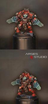 Space Hulk's Blood Angel by Arsies