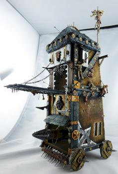 Chaos Siege Tower by The 2 Black Dragons