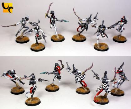 Harlequin Troupe by UnlimitedColours