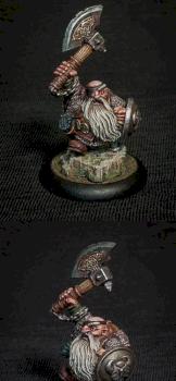 Dwarf Bugmans Rangers Captain by GriffinPainting