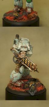 Loyalist Death Guard Contemptor by Demonrich