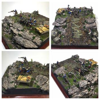 Emperor Great Cannon diorama by tittlemanscrest84