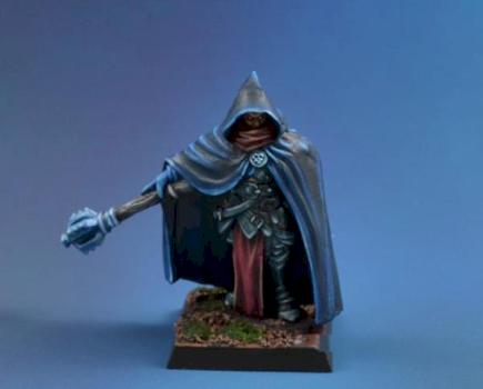 Hanseth Dimguard, Cleric - Reaper miniature by BigBeefyProductions