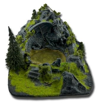 Magical dragon fountain by The 2 Black Dragons