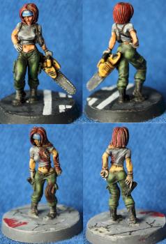 Ashlee Campbell, Zombie Hunter by Gearhead