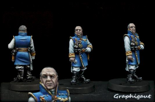 Imperial Guard Officer by Graphigaut