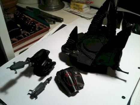 Eldar Night Spinner WIP conversion by krommeldar