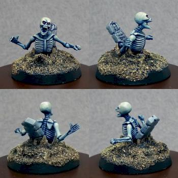 Skeleton In Blue by BPI