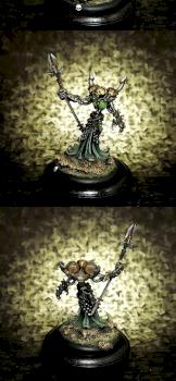 Iron Lich Asphyxious - Cryx warcaster by demi morgana