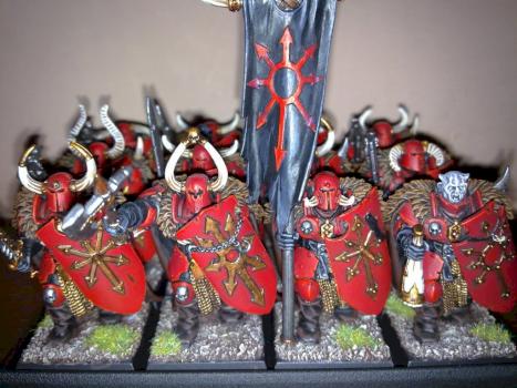 Warriors of Chaos (khorne) by Master of fact