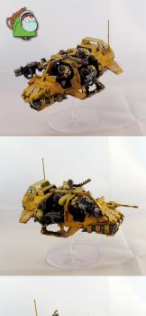 Imperial Fists Land Speeder Storm by Home Of CadaveR