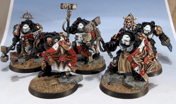 Black Templars Terminators Squad by Wickedcarrot