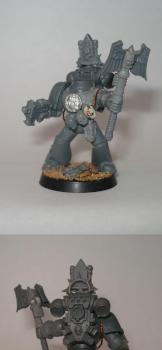 Carnak Chaplain of the Imperial Fists WIP by big poppa bear