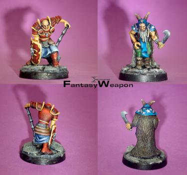 Descent - Trenloe the Strong&Mad Carthos by Fantasy Weapon