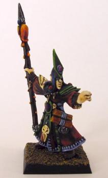 Dark Elf - Wizard by Dreamfish