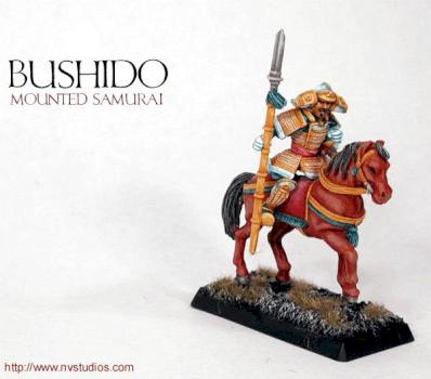 Mounted Samurai by nvstudios