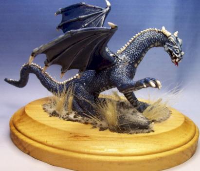 Blue Dragon by StillLifeMiniatures