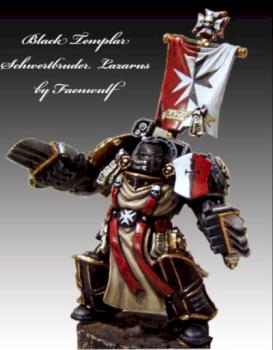 Black Templar Swordbrother by Faenwulf